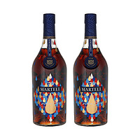 黑卡会员：MARTELL 马爹利 蓝带干邑2023年限量款 700ml 2瓶装