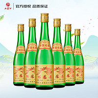 88VIP：西鳳酒 官方正品55度高脖綠瓶鳳香型500ml*6瓶高度純糧食整箱白酒
