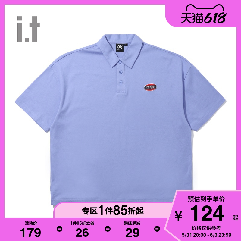 it UNDERGARDEN男装polo衫夏季简约logo徽章刺绣2514MAG