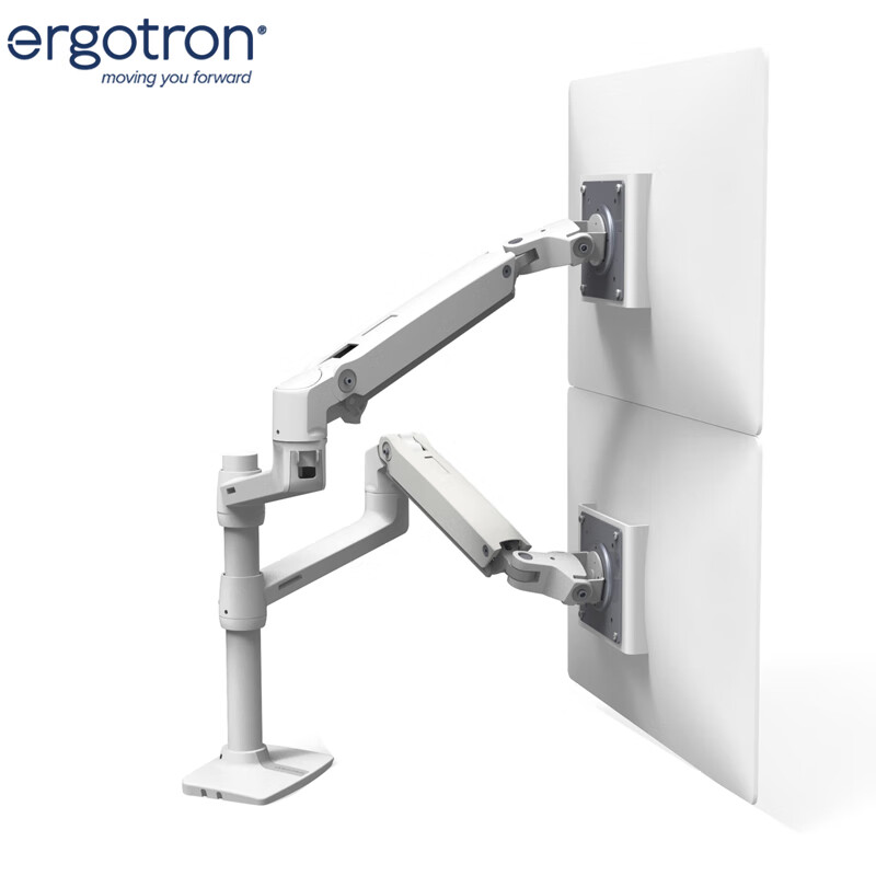 ERGOTRON 爱格升 LX显示器支架臂双屏支架桌面升降屏幕支架叠屏显示器增高架