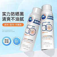 森田藥妝 雪佳漾森田日本 美白防曬噴霧 SPF50+PA+++ 150ml 1盒