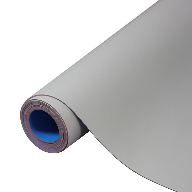 纳仕德 DMQ923 PVC塑胶地板革车间加厚耐磨地垫 灰色2米宽1.2mm厚/平