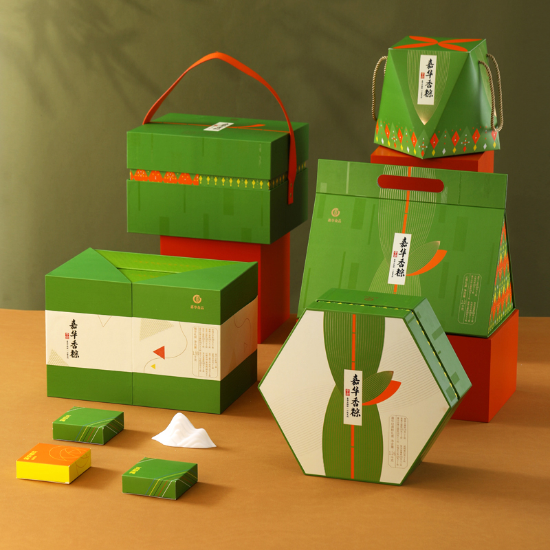 嘉华食品 jiahua food嘉华云腿粽子肉粽蛋黄端午节礼品礼盒装豆沙粽子端午