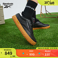 Reebok 锐步 官方2023春新款男女Club C Vibram复古休闲板鞋GY9911 GY9911 中国码:42.5(27.5cm),US:9.5
