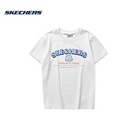 SKECHERS 斯凯奇 女子针织短袖T恤衫 L223W026-0019 S