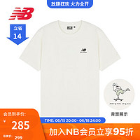 NEW BALANCE NB官方23新款男女同款夏季圆领休闲短袖T恤 IV 5ED26021 M