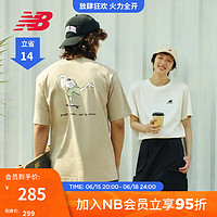 NEW BALANCE NB官方23新款男女同款夏季圆领休闲短袖T恤 LBE 5ED26021 S