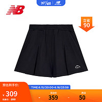 NEW BALANCE23年夏季女款运动跑步休闲半身裙裤 5VD24282-BK XL