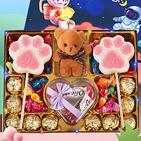 德芙（Dove）糖果巧克力礼盒棒棒糖六一儿童节礼物送孩子女孩男孩零食大礼包 德芙棒棒糖儿童节款