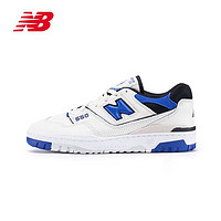 new balance 23年男鞋女鞋BB550系列舒適運動休閑鞋BB550VTA 白色/藍色
