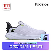 Footjoy高尔夫球鞋男23新品Flex XP轻盈舒适透气缓震FJ运动男鞋 白色 41码