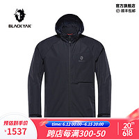 BLACK YAK 布来亚克23春季户外GOREINFINIUM轻量防风夹克SNM221 黑色 170/88A