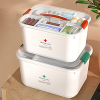 TRANFUN 全峰 医药箱家庭装家用大容量多层药品药物收纳盒医护医疗急救箱小药盒