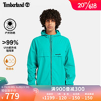 添柏岚（Timberland）官方男装外套23夏季新款户外防泼水防晒衣防紫外线A6RAD A6RADE34/绿色 S