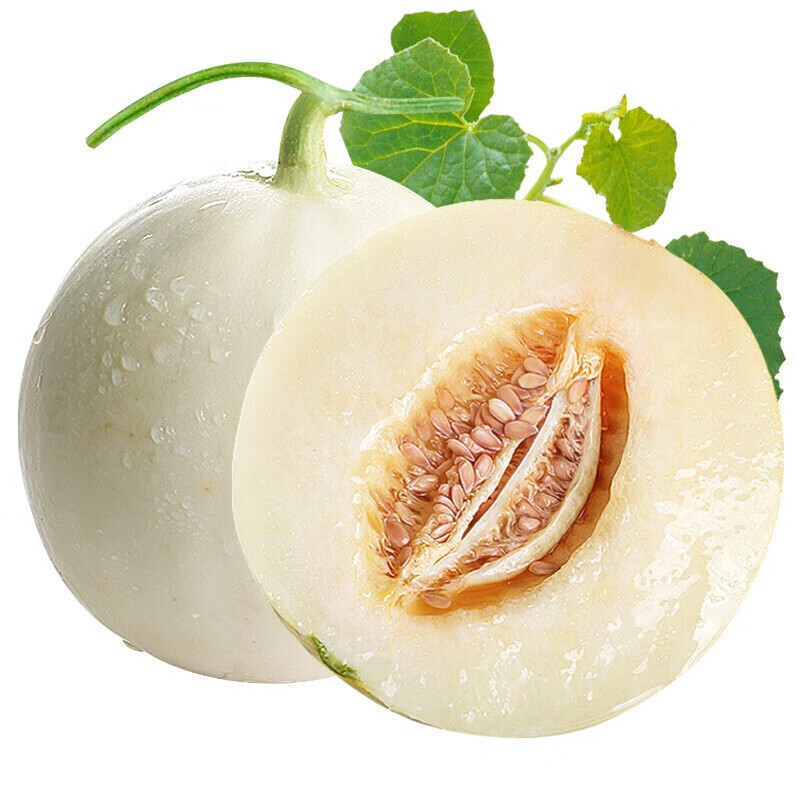 NANGUOXIANSHENG 现货 头茬陕西阎良区甜瓜香瓜 香甜多汁 当季新鲜水果 4.5-5斤 约3-6个