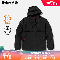 添柏岚（Timberland）官方男装外套23夏季新款户外防泼水防晒衣防紫外线A6RAD A6RAD001/黑色 XL