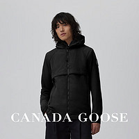 CANADA GOOSE 6期免息：加拿大鹅（Canada Goose）Faber 男士黑标连帽衫户外休闲风衣外套 2440MB 61 黑色 S