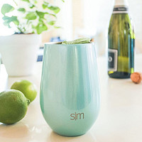 Simple Modern simplemodern 保温保冷吸管水杯 蓝色-带珠光 350ml