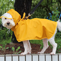 LECALI 樂卡利 狗狗雨衣四腳防水全包寵物小狗雨披泰迪比熊柯基犬小型犬衣服 狗狗雨衣