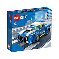 LEGO 樂高 爆款積木男孩 城市系列60312警車兒童玩具男孩拼裝