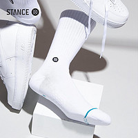 STANCE 斯坦斯 ICON款经典纯色休闲中筒袜子男女棉袜春季透气舒适三双装