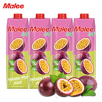 Malee 玛丽 泰国进口果汁饮料 百香果汁 大瓶饮品1L