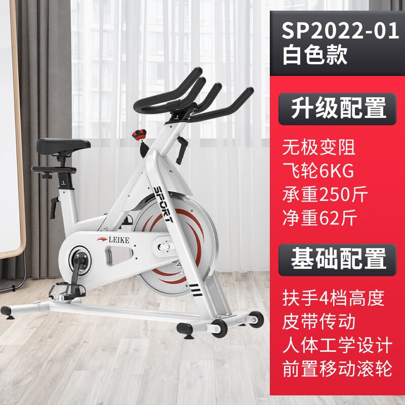 雷克雷克磁控动感单车智能健身车室内骑行自行车家用脚踏车健身器材 SP2022-01