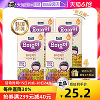 MAEIL 每日 韩国原装进口友咪友咪小果汁饮料无添加剂4盒装