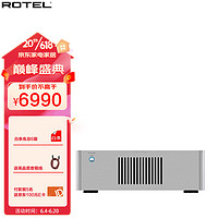 ROTEL 路遥 RB-1552MKII 经典型立体声后置放大器 Hi-Fi 后级功放 130W/声道 A/B类功放 银色