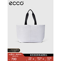 ECCO爱步托特包 2023新款单肩包大容量电脑包商务包 工坊9107570 鸽子灰(具体颜色随机发出） 均码
