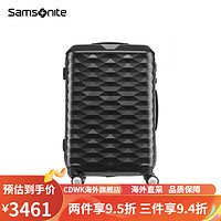 Samsonite 新秀丽 行李箱男女大容量拉杆箱万向轮登机箱旅行箱 DX4 深灰色 28寸