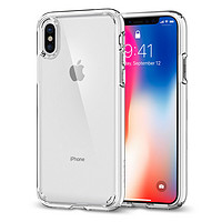 悦可 yueke）苹果X手机壳iphoneX保护套 硅胶透明轻薄手机套男女款-5.8英寸