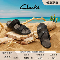 Clarks 其乐 克鲁斯系列男士春夏魔术贴沙滩鞋休闲运动缓震凉鞋男