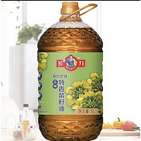 多力金选特香菜籽油5L  压榨食用油