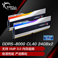 G.SKILL 芝奇 48GB(24Gx2) DDR5 8000 台式机内存条-幻锋戟RGB灯条