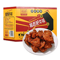 禛香 肥牛 休闲零食 香菇肥牛 大豆素肉 牛肉味 628g/盒