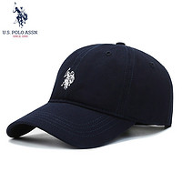 us polo assn 保罗帽子男女士可调节鸭舌帽街舞棒球帽网球户外运动帽刺绣礼盒装