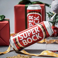 SUPER BOCK 超级波克 SUPERbock经典拉格红罐500ml黄啤酒