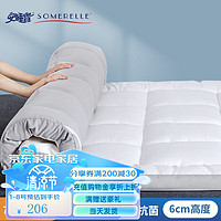 SOMERELLE 安睡宝 单双人床垫特氟龙三防软床垫  三防床垫（灰边） 90*200cm