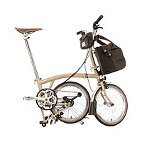 BROMPTON 日本直邮bromptonExplore Mid M6L16英寸中高车把小布折叠自行车