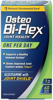 Osteo Bi-Flex 每天一粒，含维生素 D 的葡萄糖胺关节营养品，包衣片剂，60 片