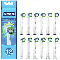 Prime会员：Oral-B 欧乐-B 替换牙刷头  12支