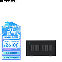 ROTEL 路遥 RB-1590 音响 音箱 hifi高保真 后级功放 立体声后置功率放大器 350W/声道 平衡输入 黑色