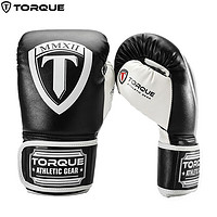 TORQUE 競技者拳擊手套 搏擊拳擊拳套打沙袋拳套泰拳成人黑白12oz