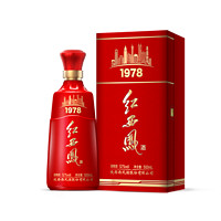 西凤酒 红西凤1978 52度 500ml 单瓶装 凤香型白酒