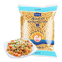 88VIP：pasta del Levante 欧萨 原装进口意大利面螺旋形500g*1袋意面通心粉方便速食面条