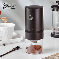 黑卡會員：Bincoo 電動磨豆機小型咖啡豆研磨機手磨咖啡機磨粉磨豆器研磨器