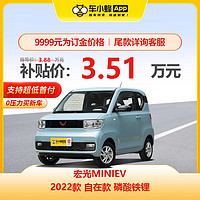 MAXUS 上汽大通 宏光MINIEV 2022款 自在款 磷酸鐵鋰 車小蜂新車汽車買車訂金