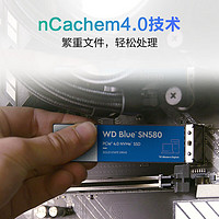 西部數據 藍盤系列 SN580 NVMe M.2 固態硬盤（PCI-E4.0）500G