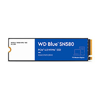 西部數據 藍盤系列 SN580 NVMe M.2 固態硬盤 2TB（PCI-E4.0）